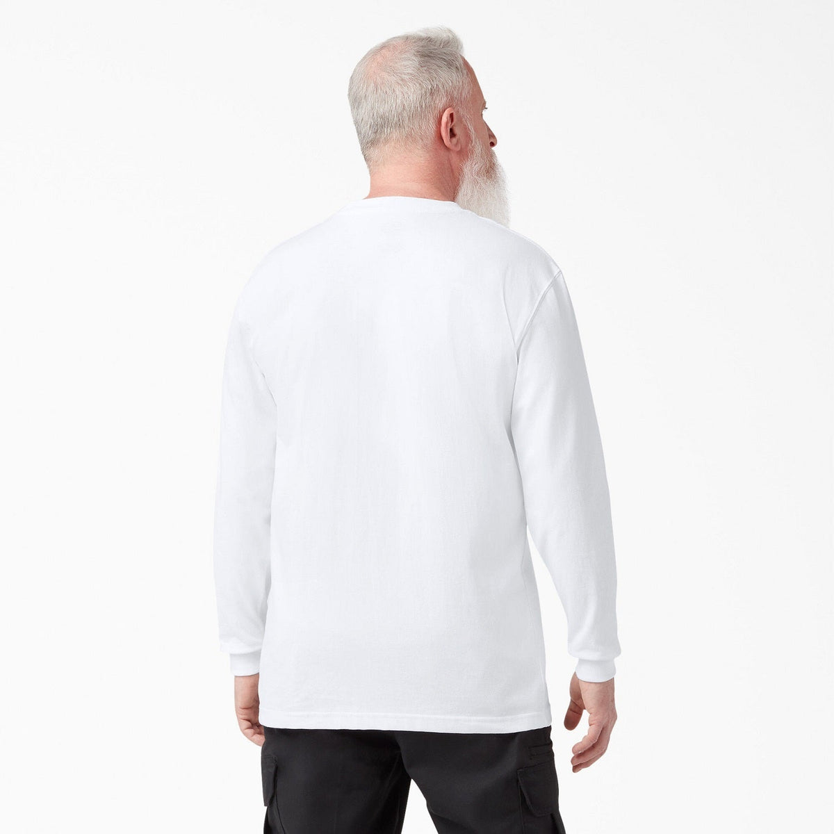 Dickies Men's Heavyweight Long Sleeve Crew Neck T-Shirt - Work World - Workwear, Work Boots, Safety Gear