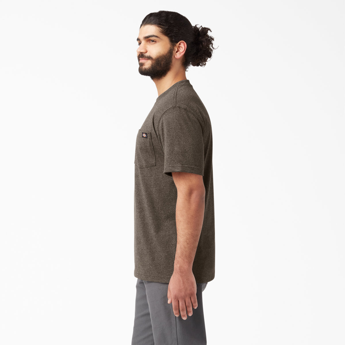 Dickies Men's Heavyweight Heathered Short Sleeve Pocket T-Shirt T-Shirts Dickies