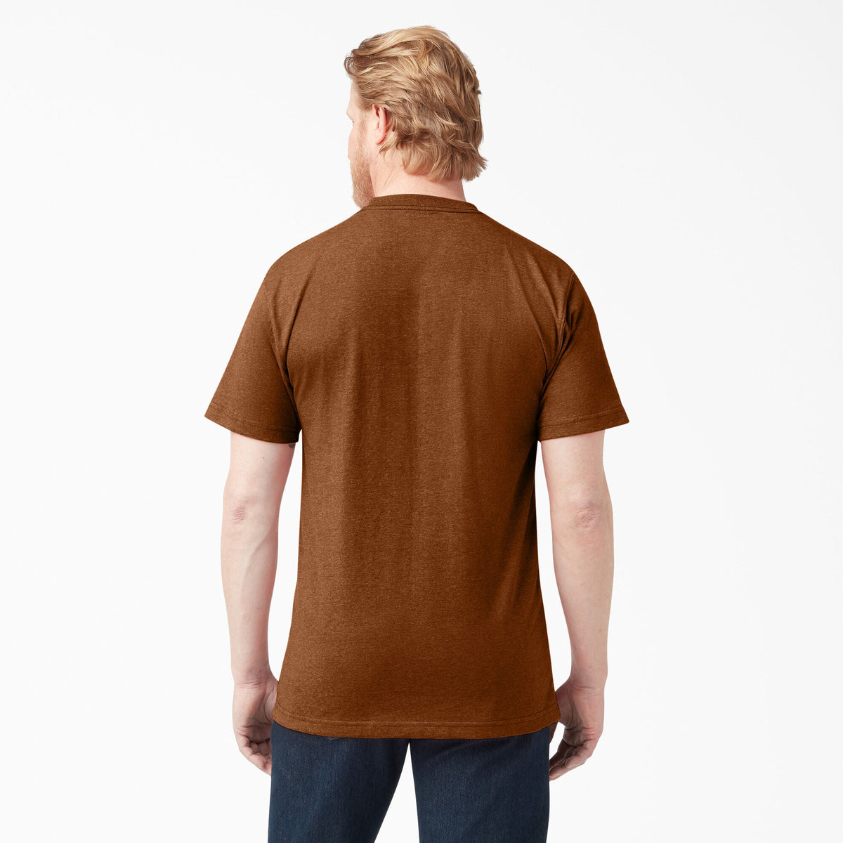 Dickies Men's Heavyweight Heathered Short Sleeve Pocket T-Shirt T-Shirts Dickies