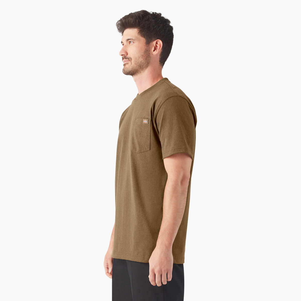 Dickies Men's Heavyweight Heathered Short Sleeve Pocket T-Shirt T-Shirts Dickies