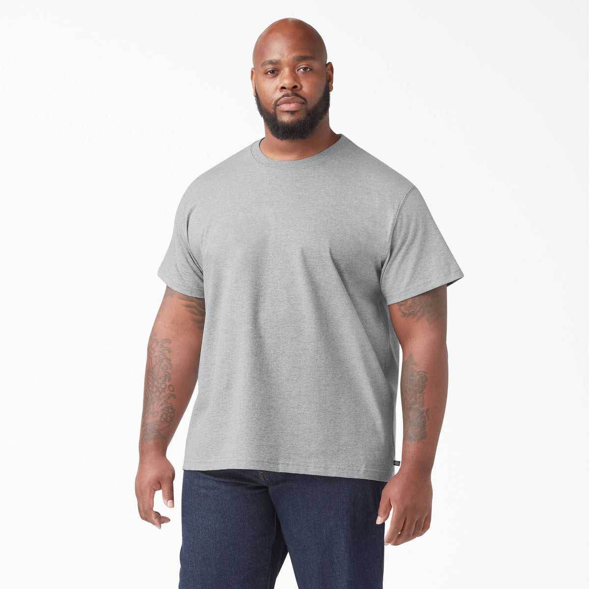Dickies Men's Heavyweight Jersey Knit Short Sleeve T-Shirt T-Shirts Dickies