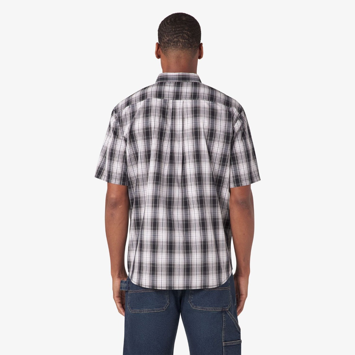 Dickies Men&#39;s FLEX Woven Short Sleeve Button-Down Shirt - Work World - Workwear, Work Boots, Safety Gear