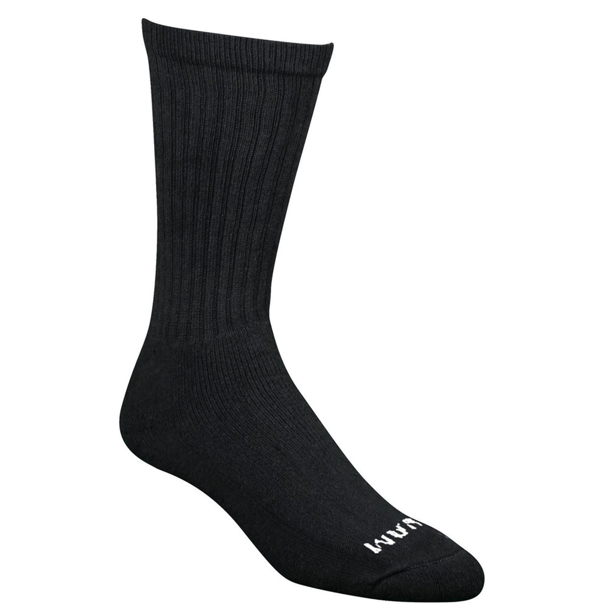 Wigwam Super 60 Crew 3-Pack Midweight Athletic Socks Socks Wigwam Black L