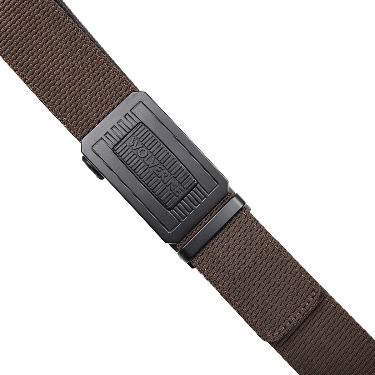 Wolverine Men's Ratchet Engraved Logo Buckle 1.5" Belt Belts & Suspenders Wolverine