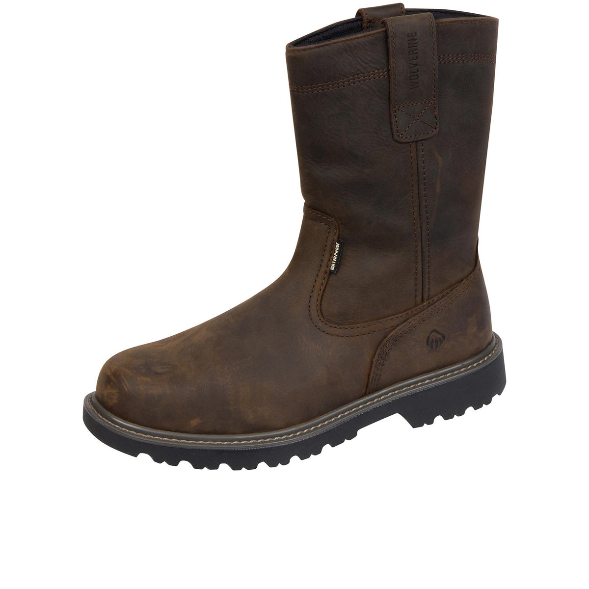 Wolverine Men's Floorhand Wellington 10" Waterproof Steel-Toe Work Boots Wolverine