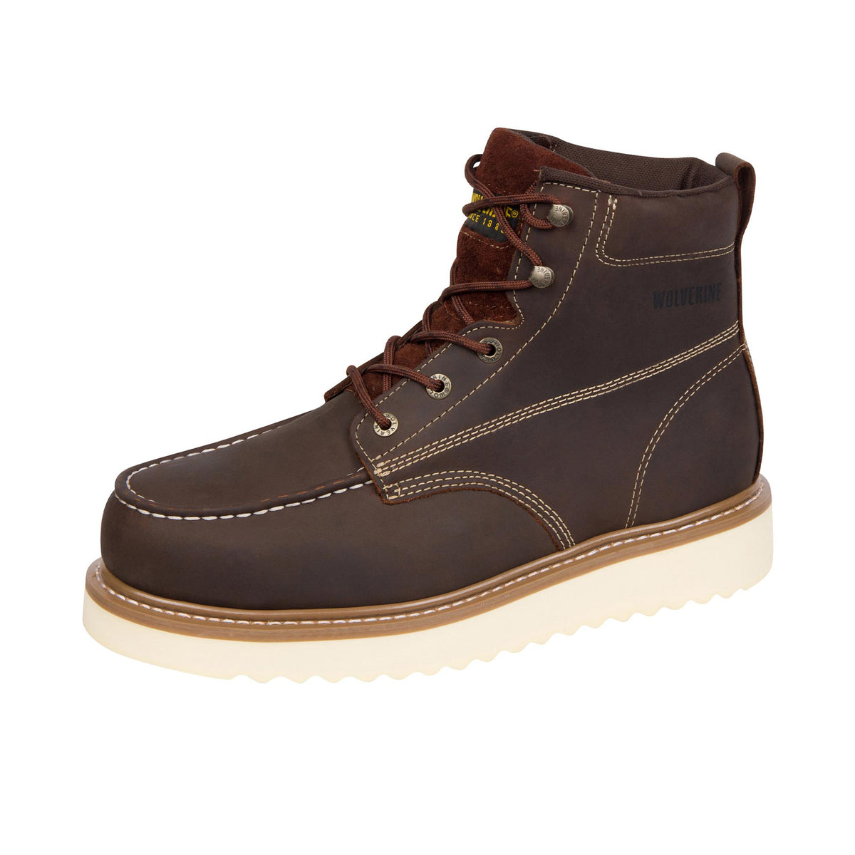 Wolverine Men's Loader 6" Steel-Toe Wedge Boot Work Boots Wolverine