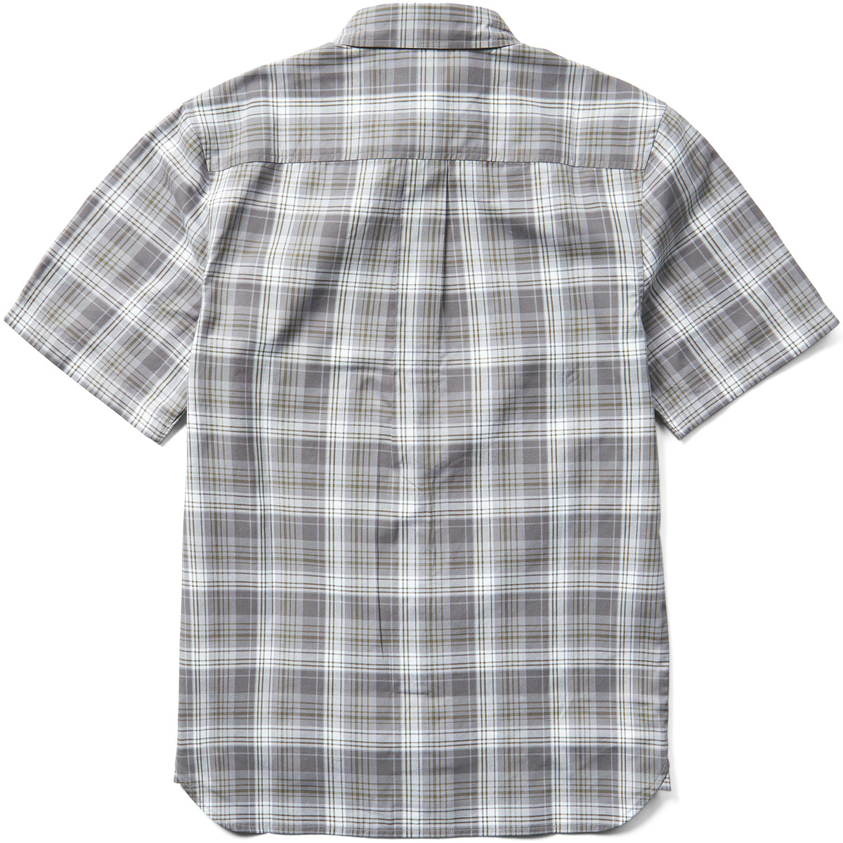 Wolverine Men's Built Stretch Short Sleeve Plaid Shirt Work Shirts Wolverine