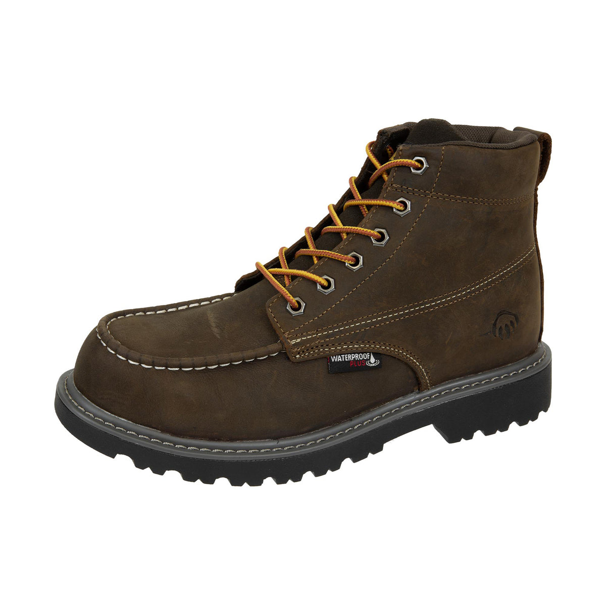 Wolverine Men's Floorhand Moc-Toe 6" Steel-Toe Work Boot Work Boots Wolverine