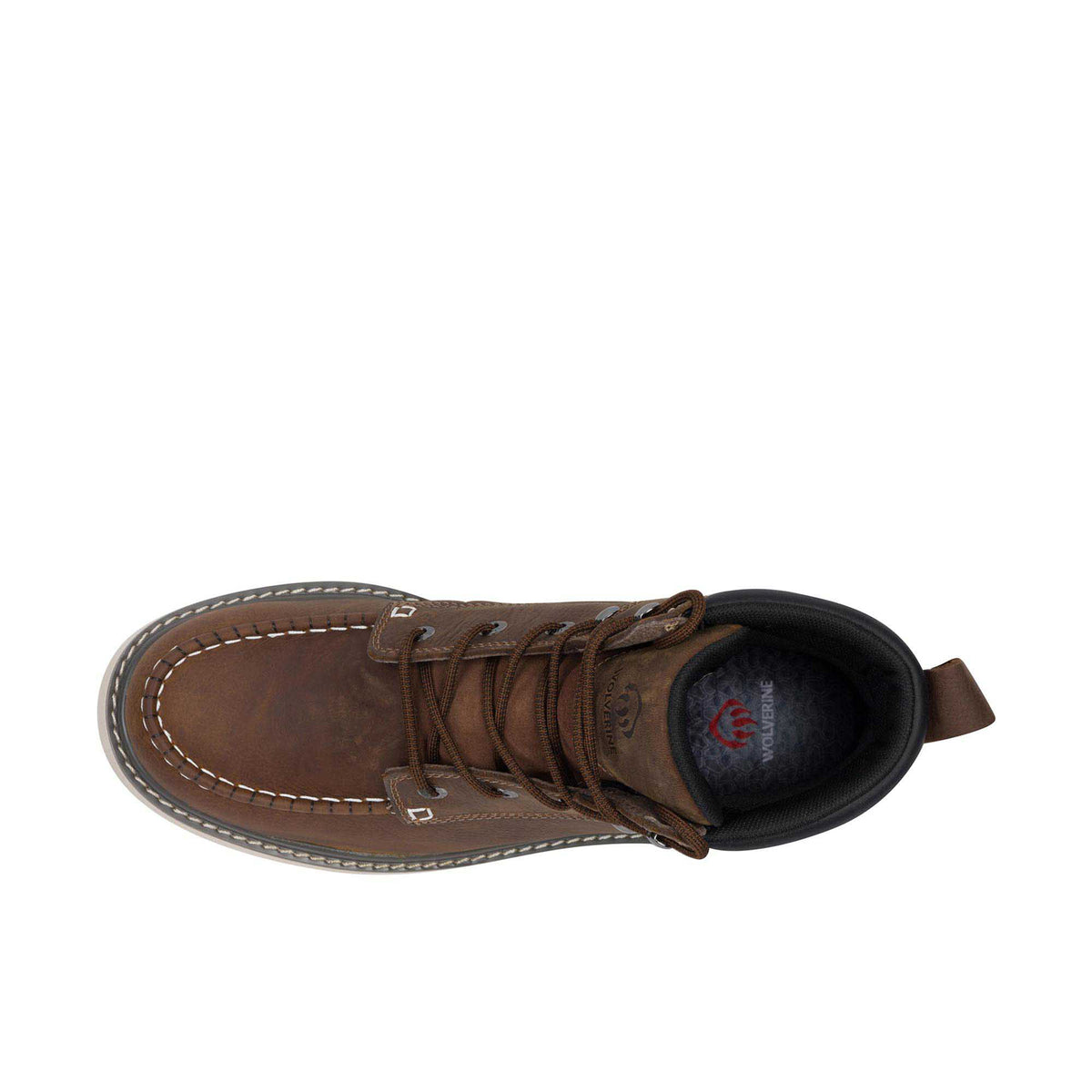 Wolverine Men's Trade Wedge 6" Moc-Toe Work Boot Work Boots Wolverine
