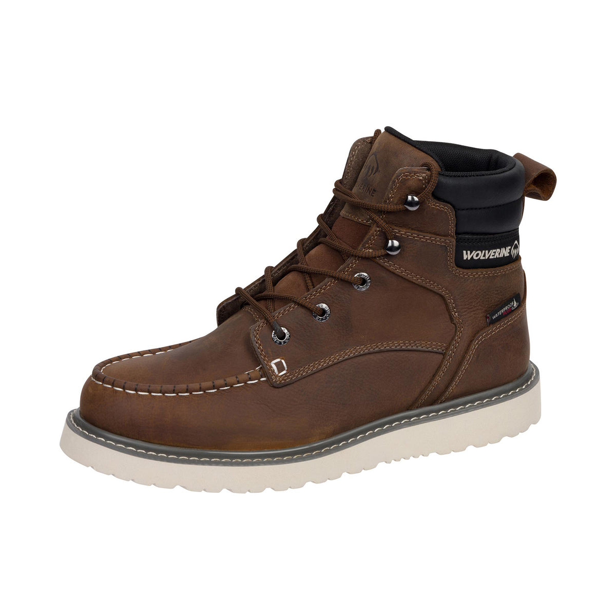 Wolverine Men's Trade Wedge 6" Moc-Toe Work Boot Work Boots Wolverine