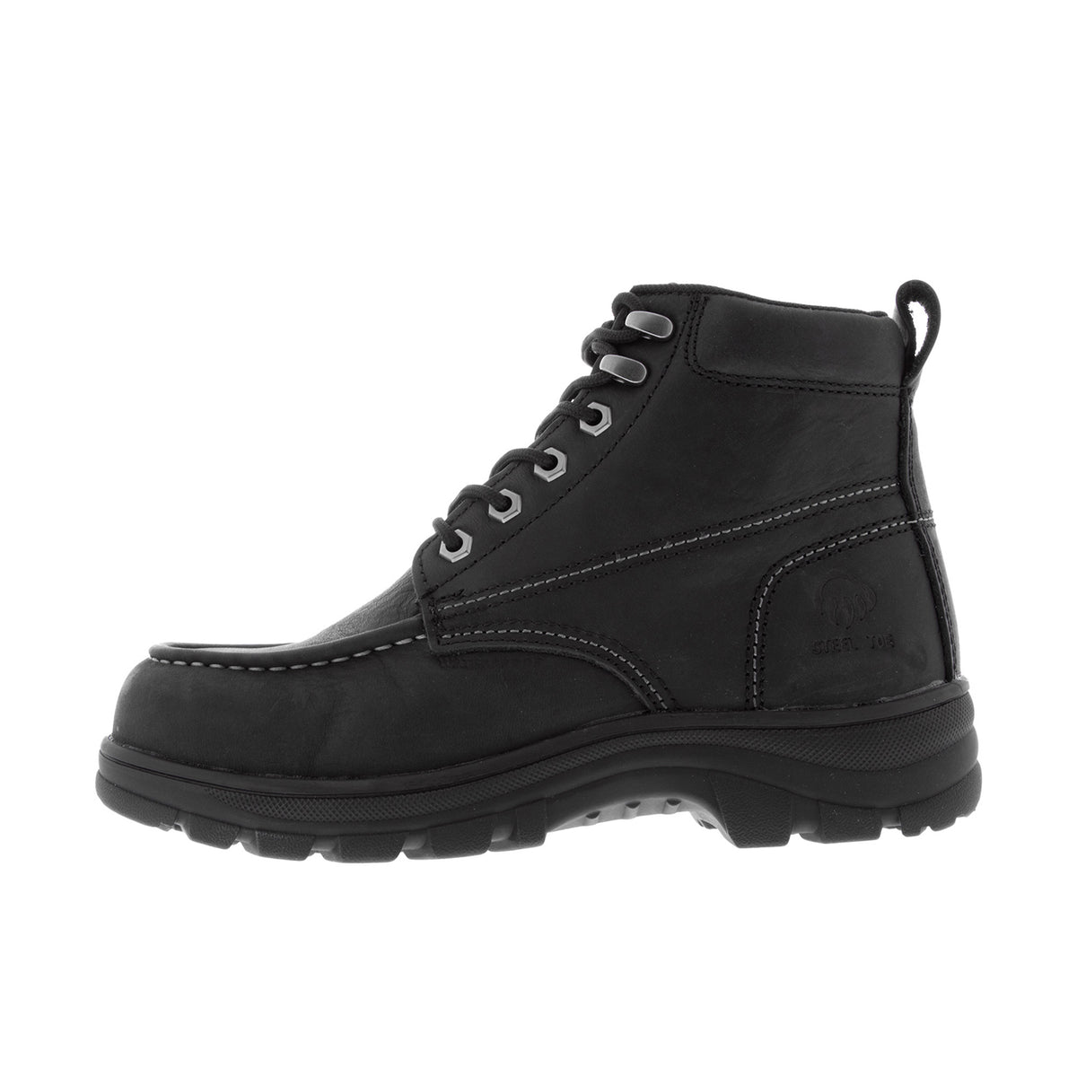 Wolverine Men's Carlsbad 6" Moc-Toe Steel-Toe Work Boot Work Boots Wolverine