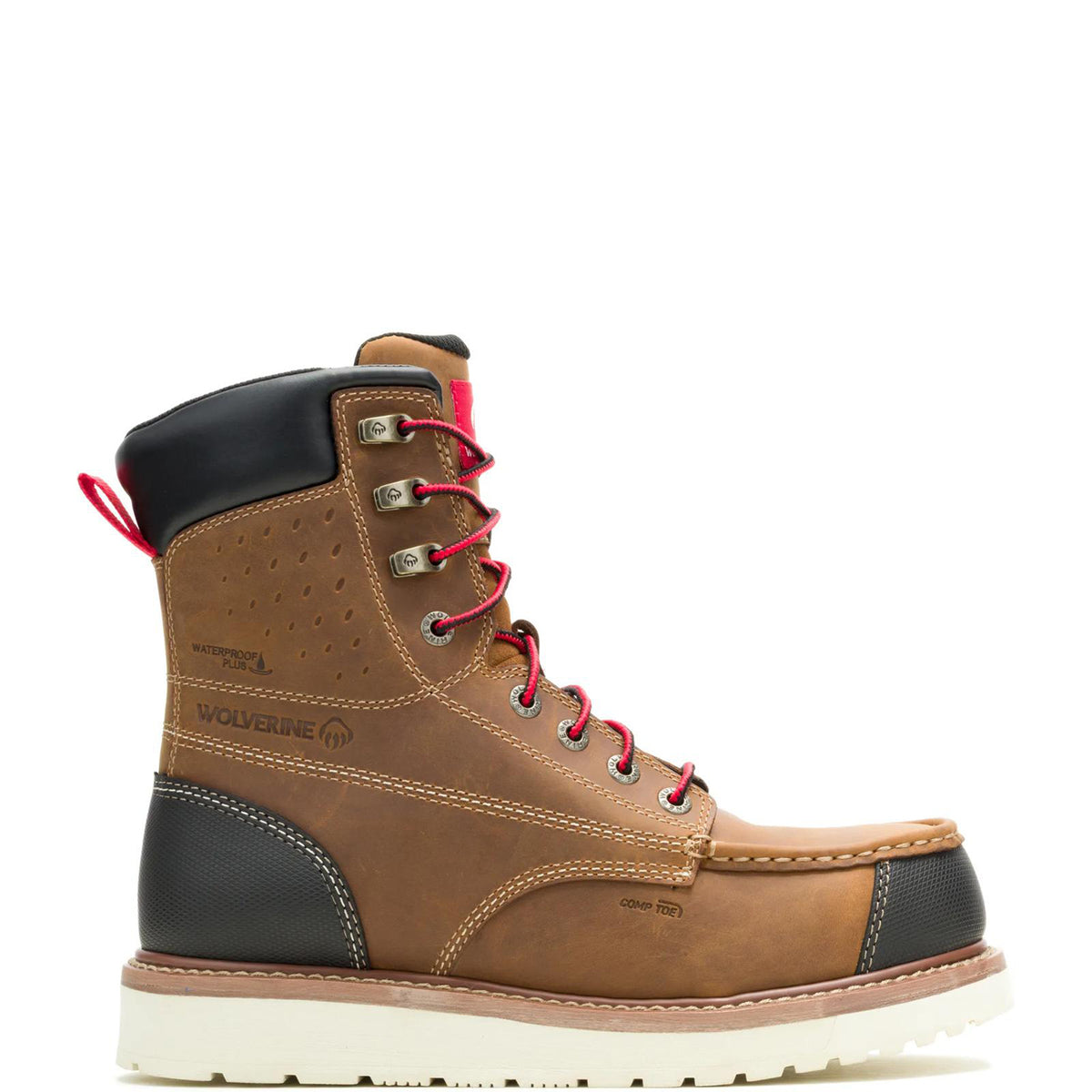 Wolverine Men's Loader II ft HyperRest™ 8" CarbonMAX® Work Boot Work Boots Wolverine Trail 10 M