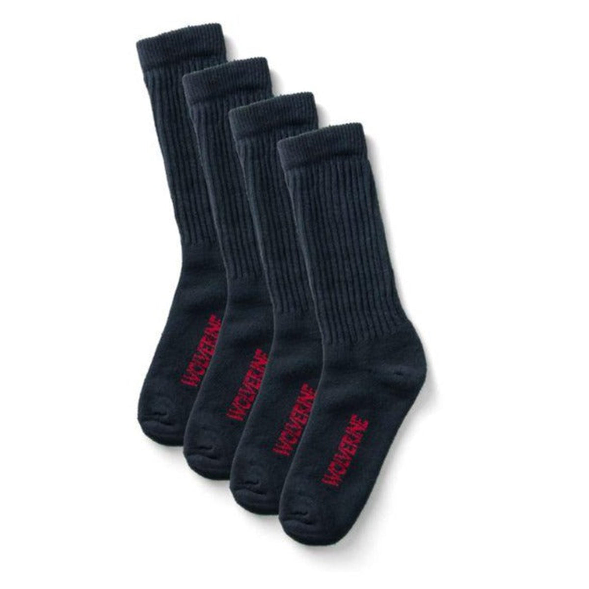 Wolverine 2-Pack Steel Toe Cotton Mid-Calf Sock