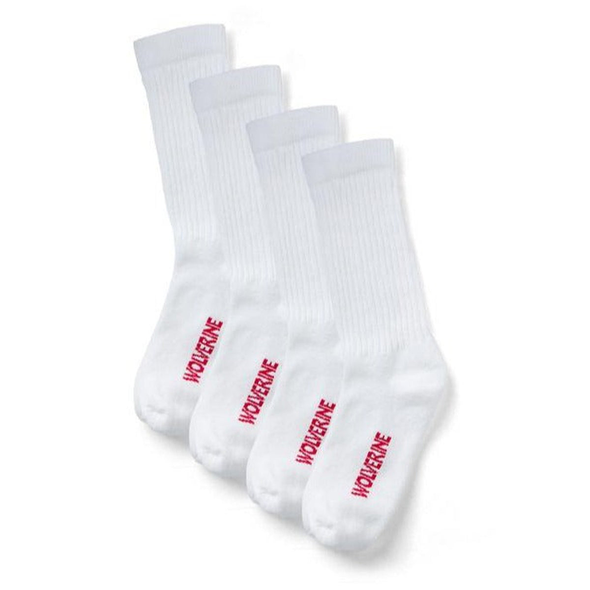 Wolverine 2-Pack Steel Toe Cotton Mid-Calf Sock