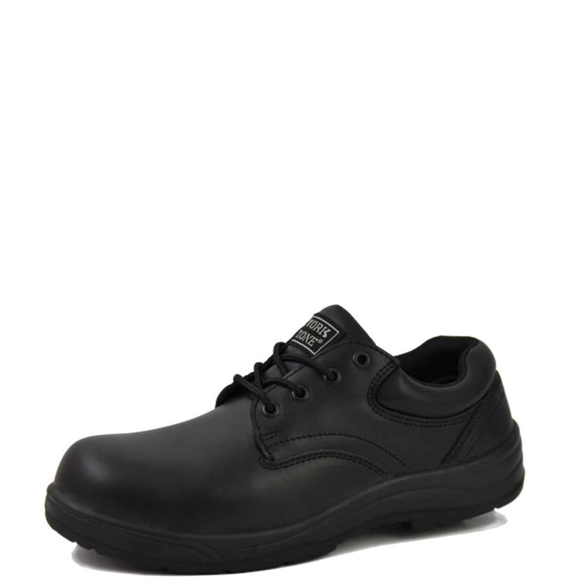 Work Zone Men's Steel Toe Oxford Work Shoe Casual Shoes Work Zone Black 10 M