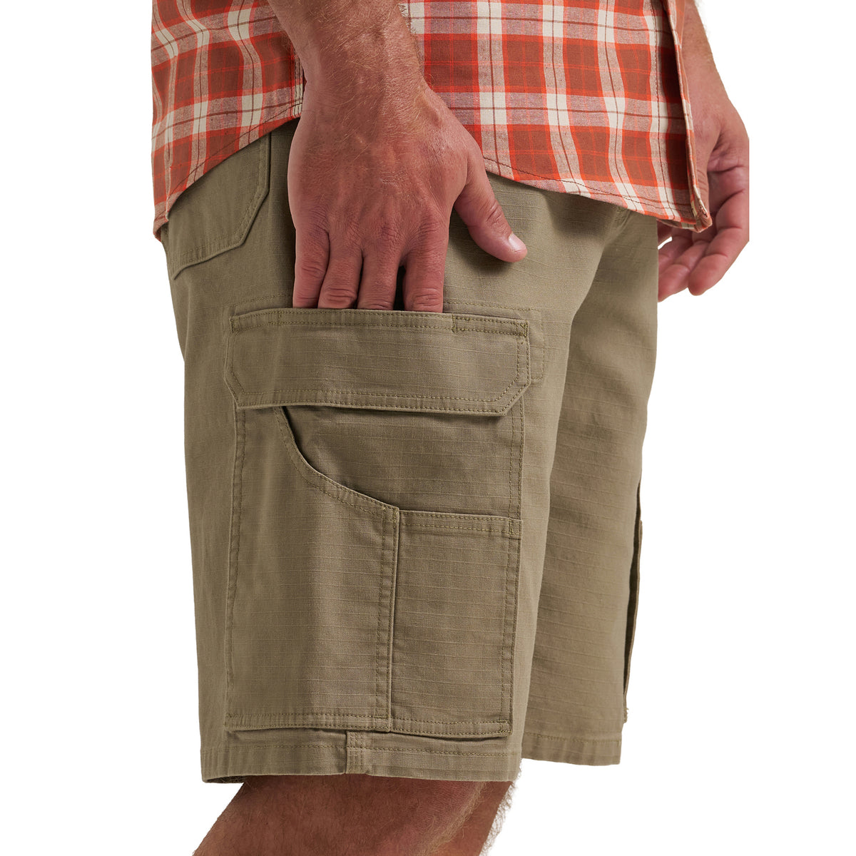 Wrangler RIGGS Workwear Men's Performance Ripstop Ranger Cargo Short Shorts Wrangler RIGGS