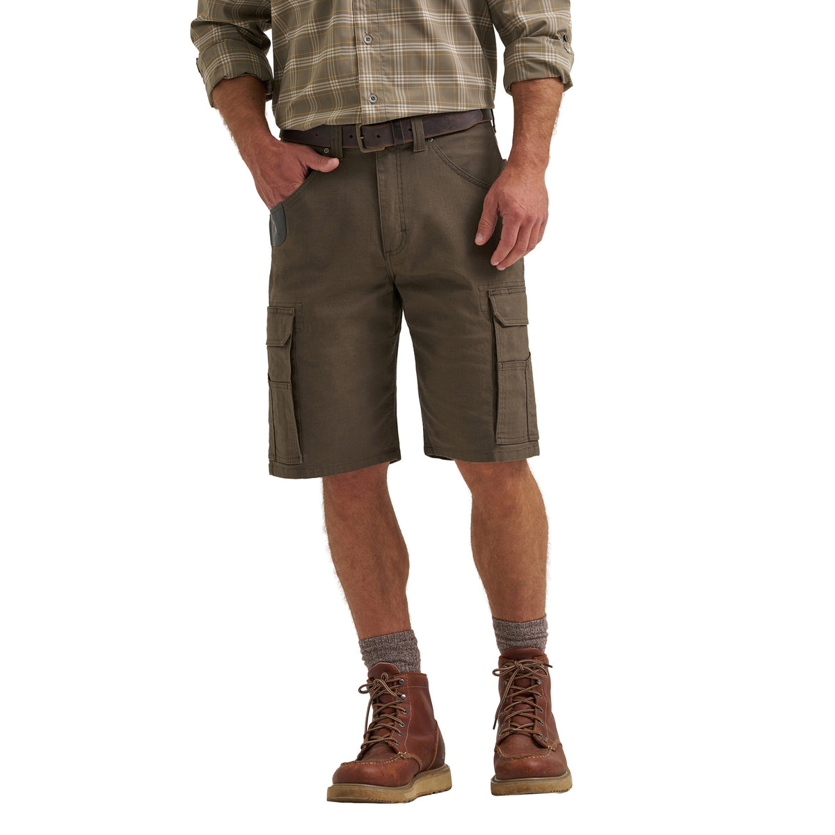 Wrangler RIGGS Workwear Men's Performance Ripstop Ranger Cargo Short Shorts Wrangler RIGGS Loden 30