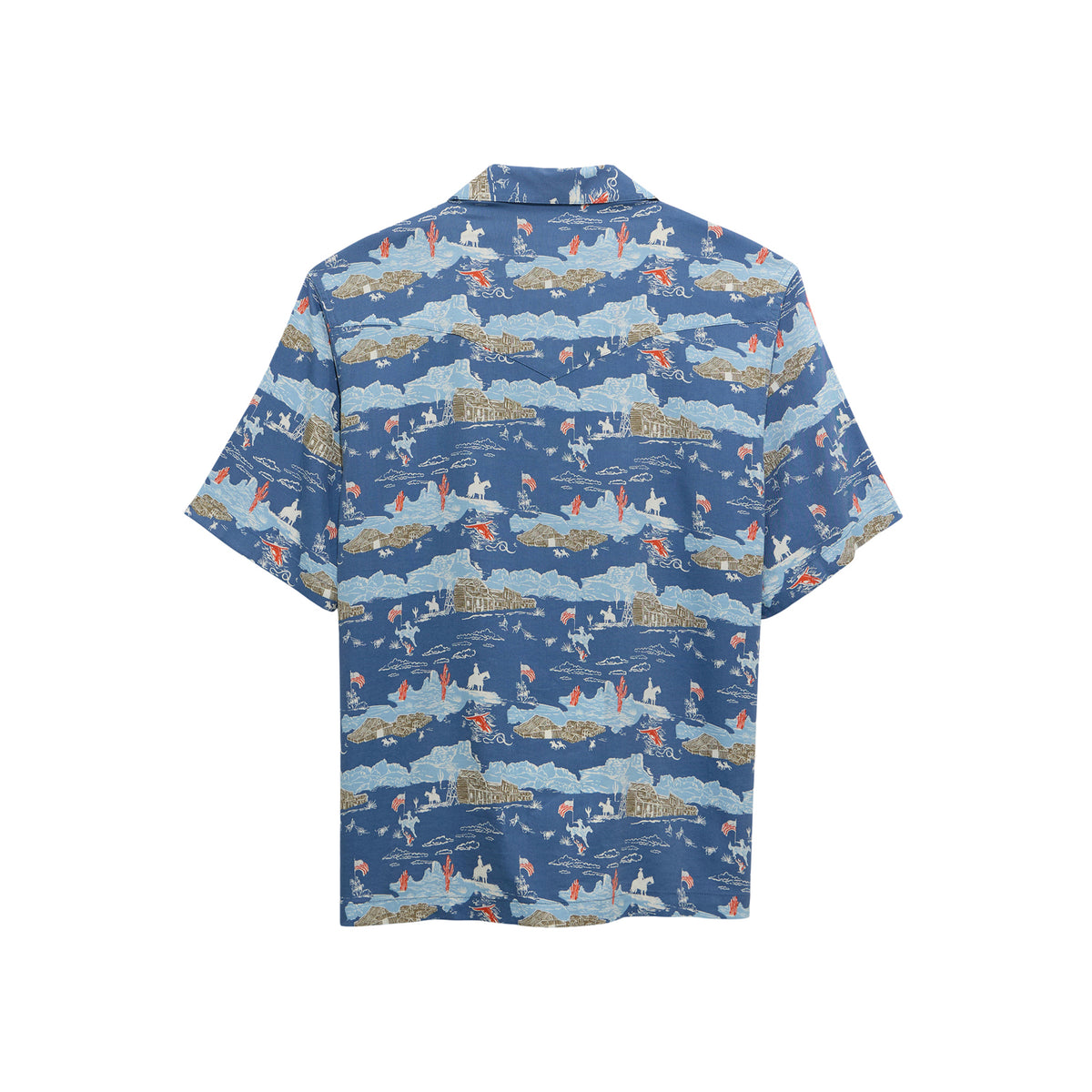 Wrangler Men's Coconut Cowboy Camp Shirt