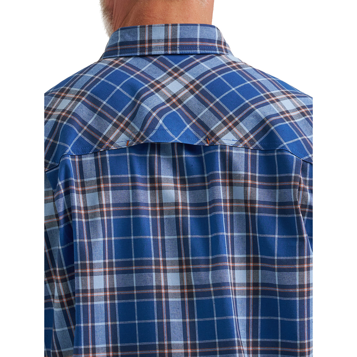 Wrangler Men's RIGGS Workwear® Foreman Plaid Work Shirt Work Shirts Wrangler RIGGS