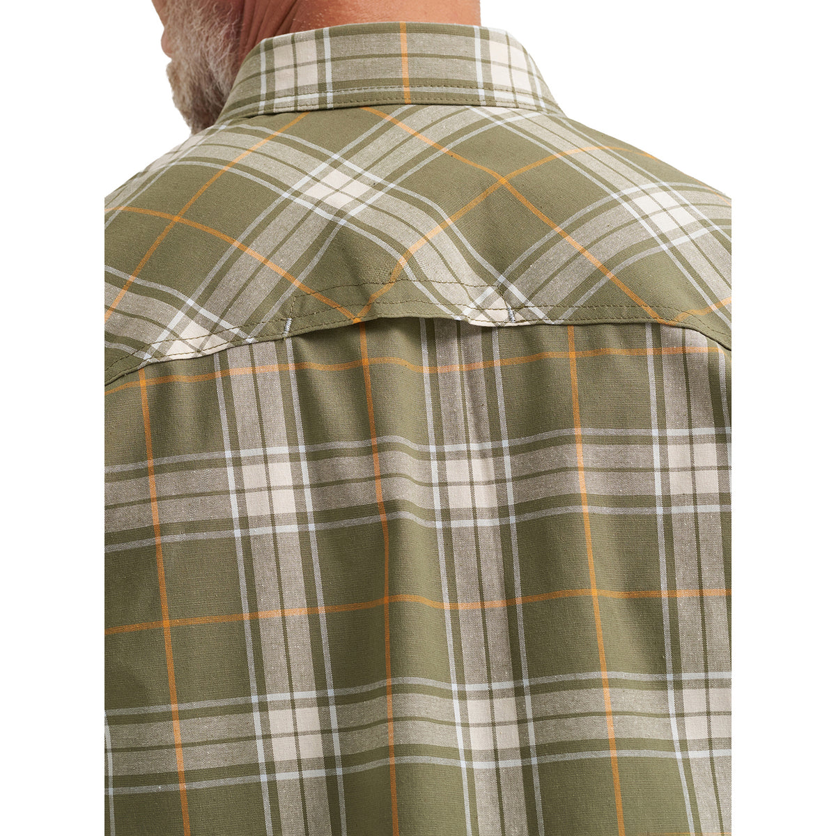 Wrangler Men's RIGGS Workwear® Foreman Plaid Work Shirt Work Shirts Wrangler RIGGS