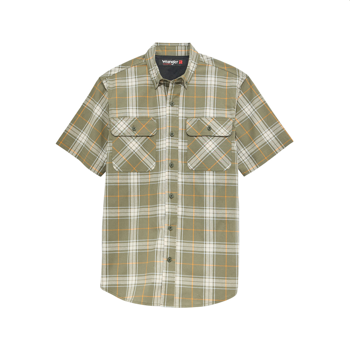 Wrangler Men's RIGGS Workwear® Foreman Plaid Work Shirt Work Shirts Wrangler RIGGS