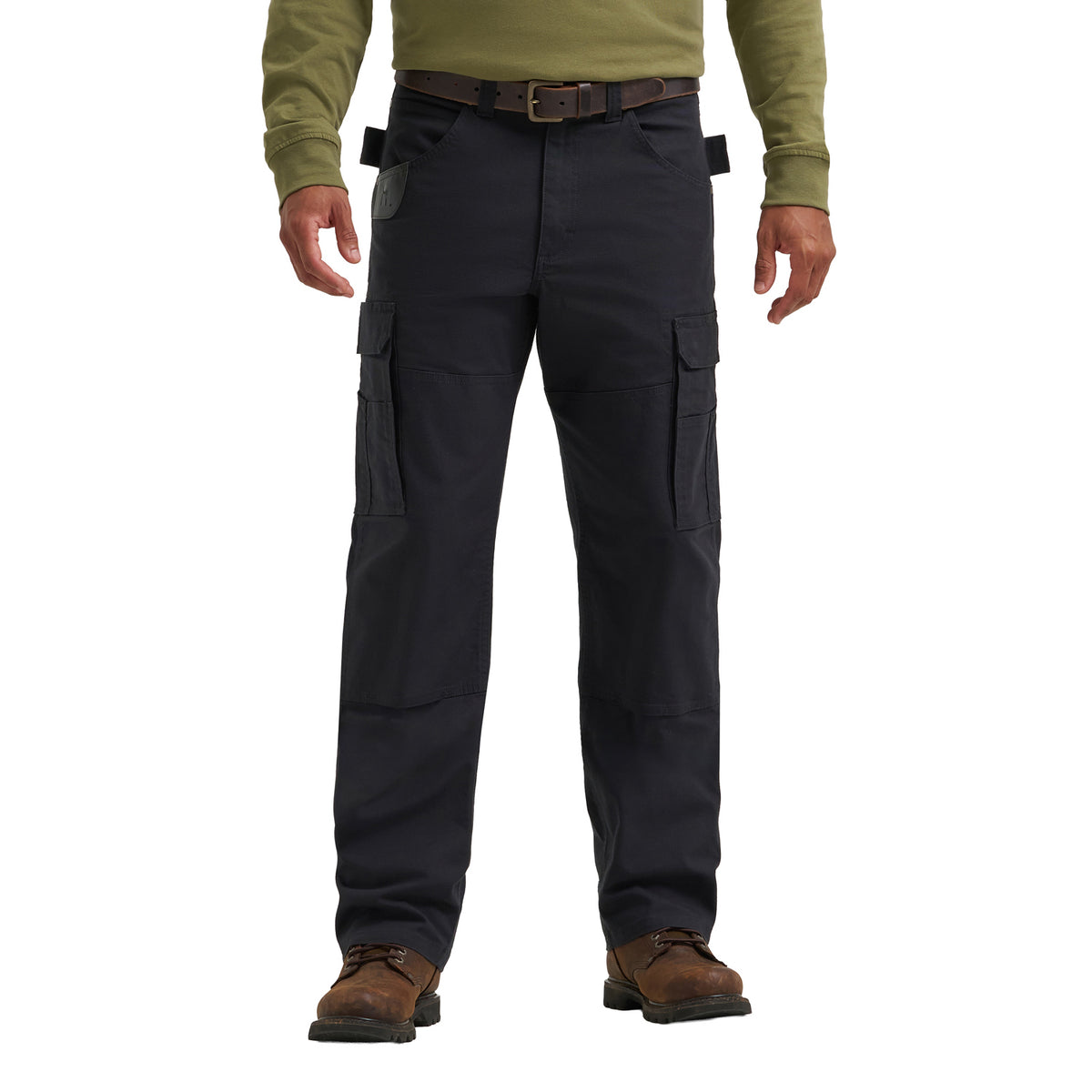 Wrangler Men's RIGGS Workwear Performance Ripstop Ranger Cargo Pant Pants Wrangler RIGGS Jet Black 30 30 Inseam