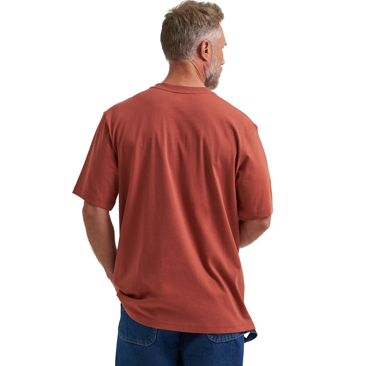 Wrangler Men's RIGGS Workwear® Short Sleeve Relaxed Henley Work Shirts Wrangler RIGGS