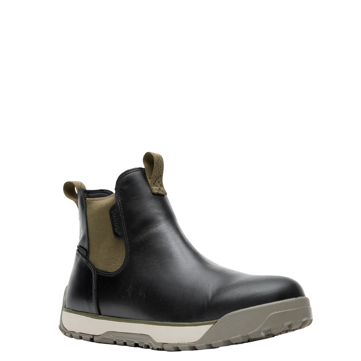 XTRATUF Men's Leather 6" Waterproof Ankle Deck Boot Rubber Boots XTRATUF