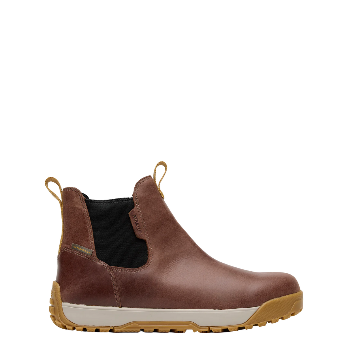 XTRATUF Men's Leather 6" Waterproof Ankle Deck Boot Rubber Boots XTRATUF