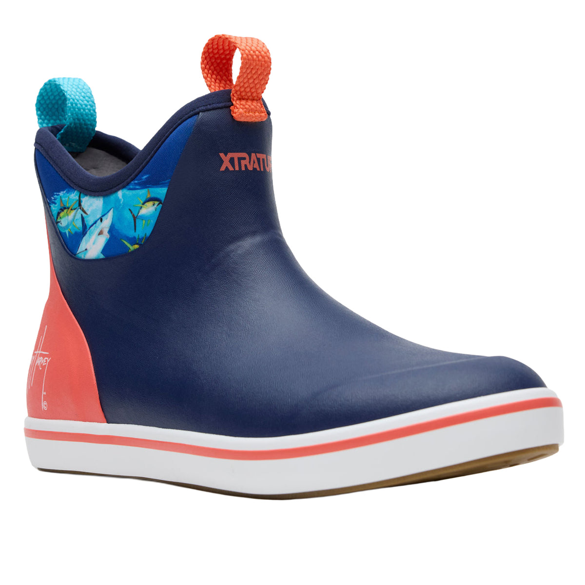 XTRATUF Men's Ankle Deck Boot Guy Harvey