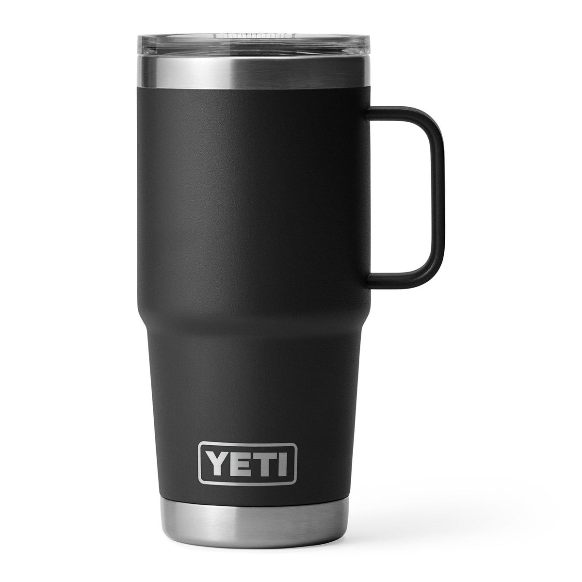 YETI Rambler 20oz Travel Mug with Stronghold Lid Coolers & Thermos YETI Black OS