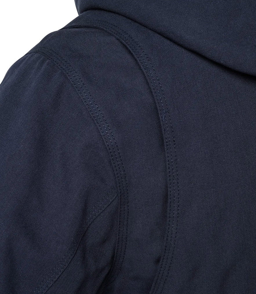 Lucky Brand Workwear Men's Canvas Chore Sherpa Lined Hooded Coat Jackets & Coats Lucky Brand