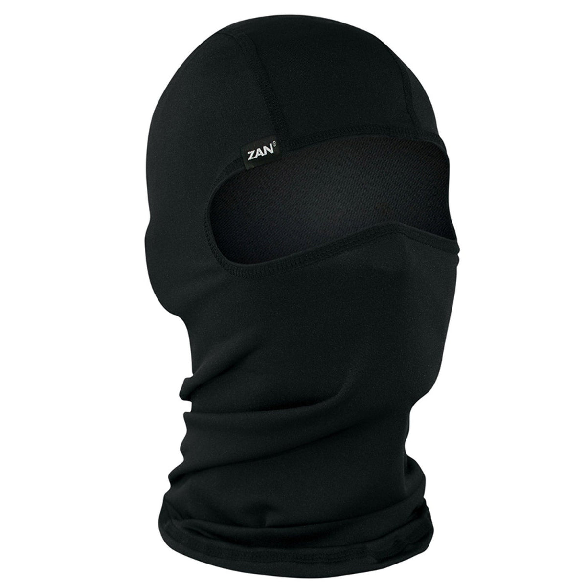 ZAN Headgear Polyester Lightweight Snug-Fit Balaclava Hats & Caps Zan Headgear Black OS