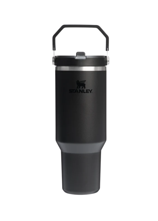 Stanley The IceFlow™ 40oz Flip Straw Tumbler Water Bottles & Jugs Stanley Black OS