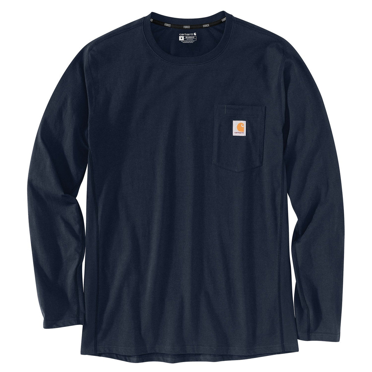 Carhartt Men's Force® Relaxed Fit Long Sleeve Pocket T-Shirt Long Sleeve T-Shirts Carhartt