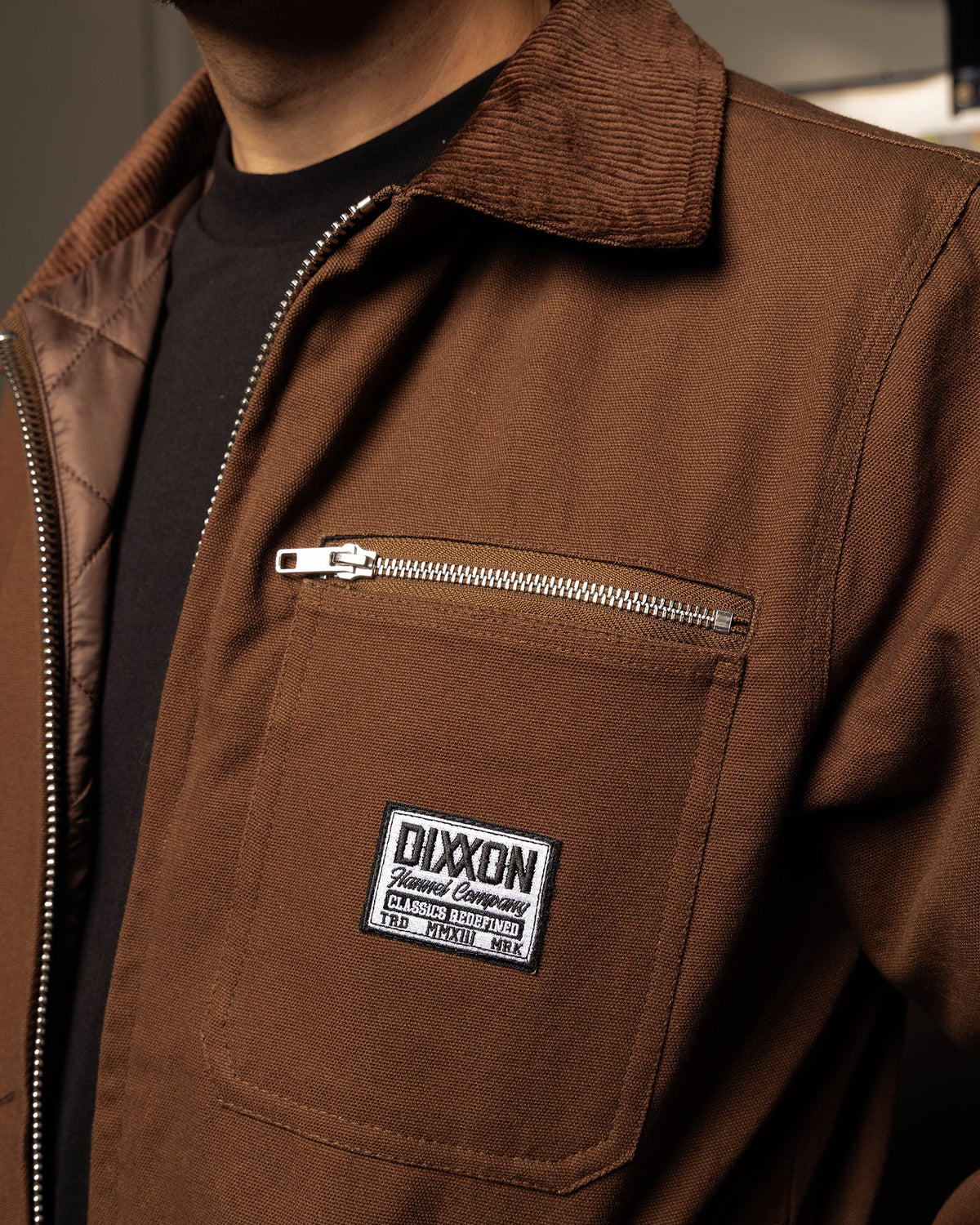 Dixxon Flannel Co. Men's Chore Chest Pocket Zip-Up Coat - Work World - Workwear, Work Boots, Safety Gear
