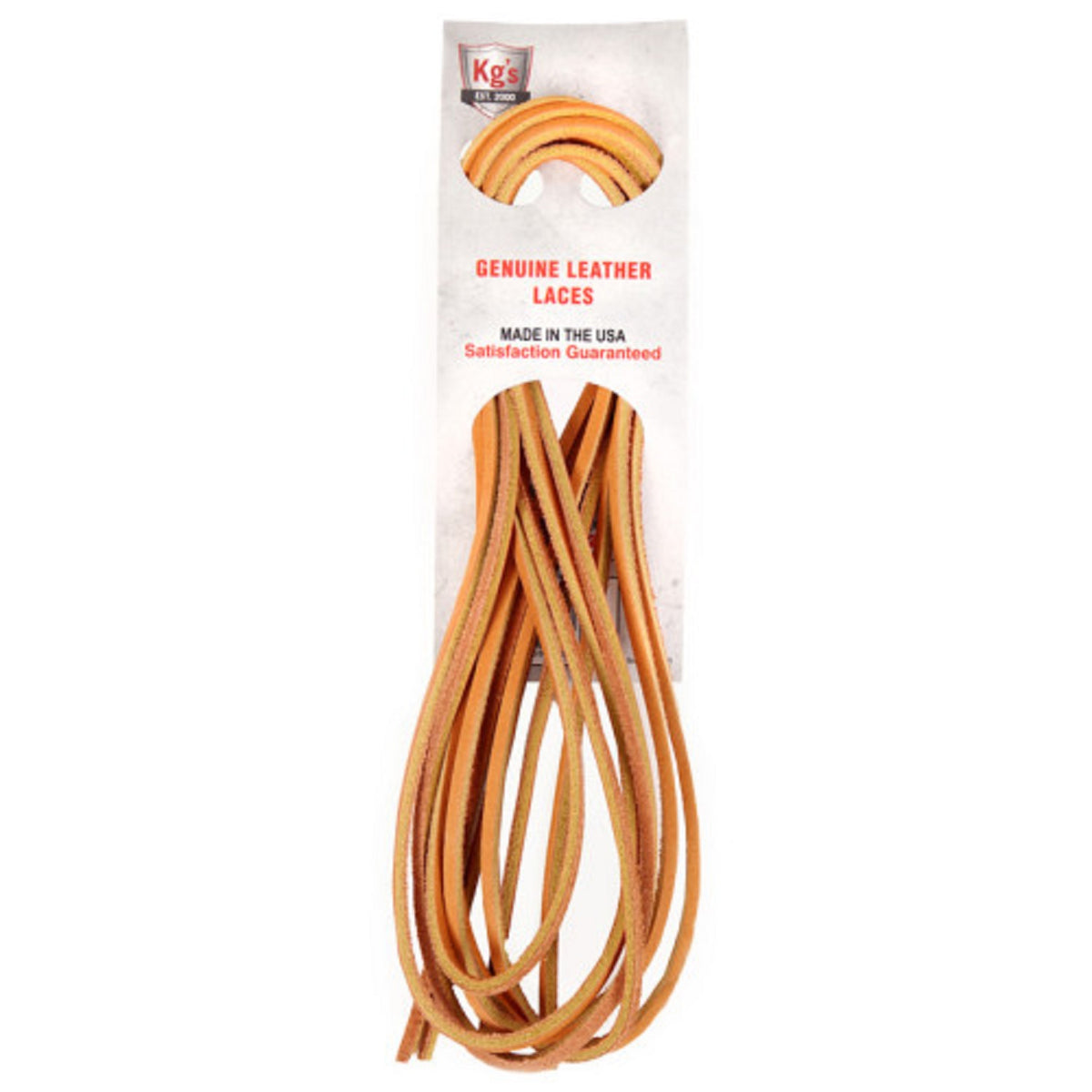 Kg&#39;s Boot Guard Genuine Leather Laces - Work World - Workwear, Work Boots, Safety Gear