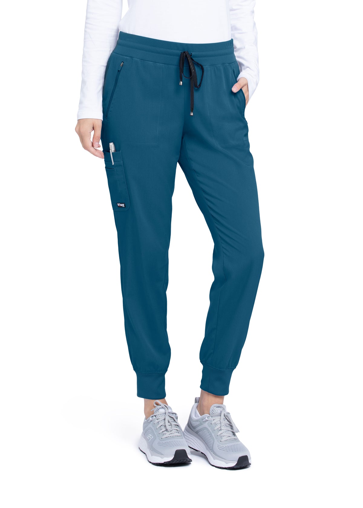 Grey&#39;s Anatomy Women&#39;s Eden 5 Pocket Scrub Jogger Pant - Work World - Workwear, Work Boots, Safety Gear