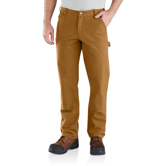 Carhartt Men's Rugged Flex® Relaxed Fit Duck Double-Front Utility Work Pant Pants Carhartt Carhartt Brown 30 30 Inseam