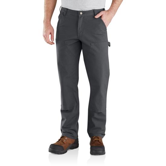 Carhartt Men's Rugged Flex® Relaxed Fit Duck Double-Front Utility Work Pant Pants Carhartt Shadow 30 30 Inseam
