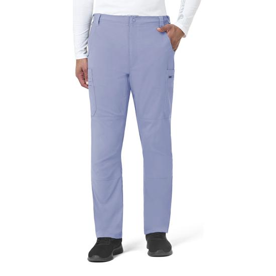 Carhartt Men's Rugged Flex® Modern Fit Straight Leg Cargo Pant Scrubs Carhartt Ceil Blue 2XL Reg