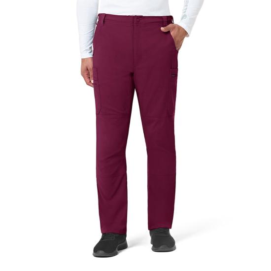 Carhartt Men's Rugged Flex® Modern Fit Straight Leg Cargo Pant Scrubs Carhartt Wine 2XL Reg