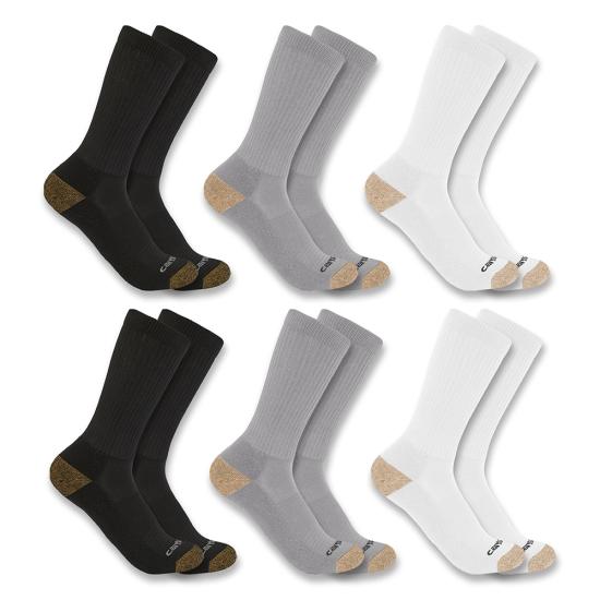 Carhartt Women's Midweight Crew Sock (6 Pack)