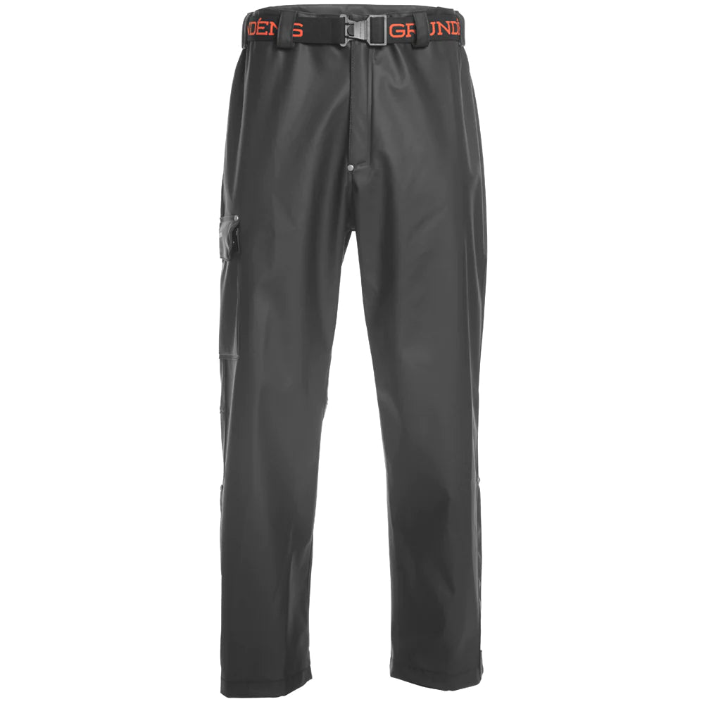 Grundéns Men's Neptune 219 Waterproof Waist Pant Rainwear Grundens Black 2XL Reg