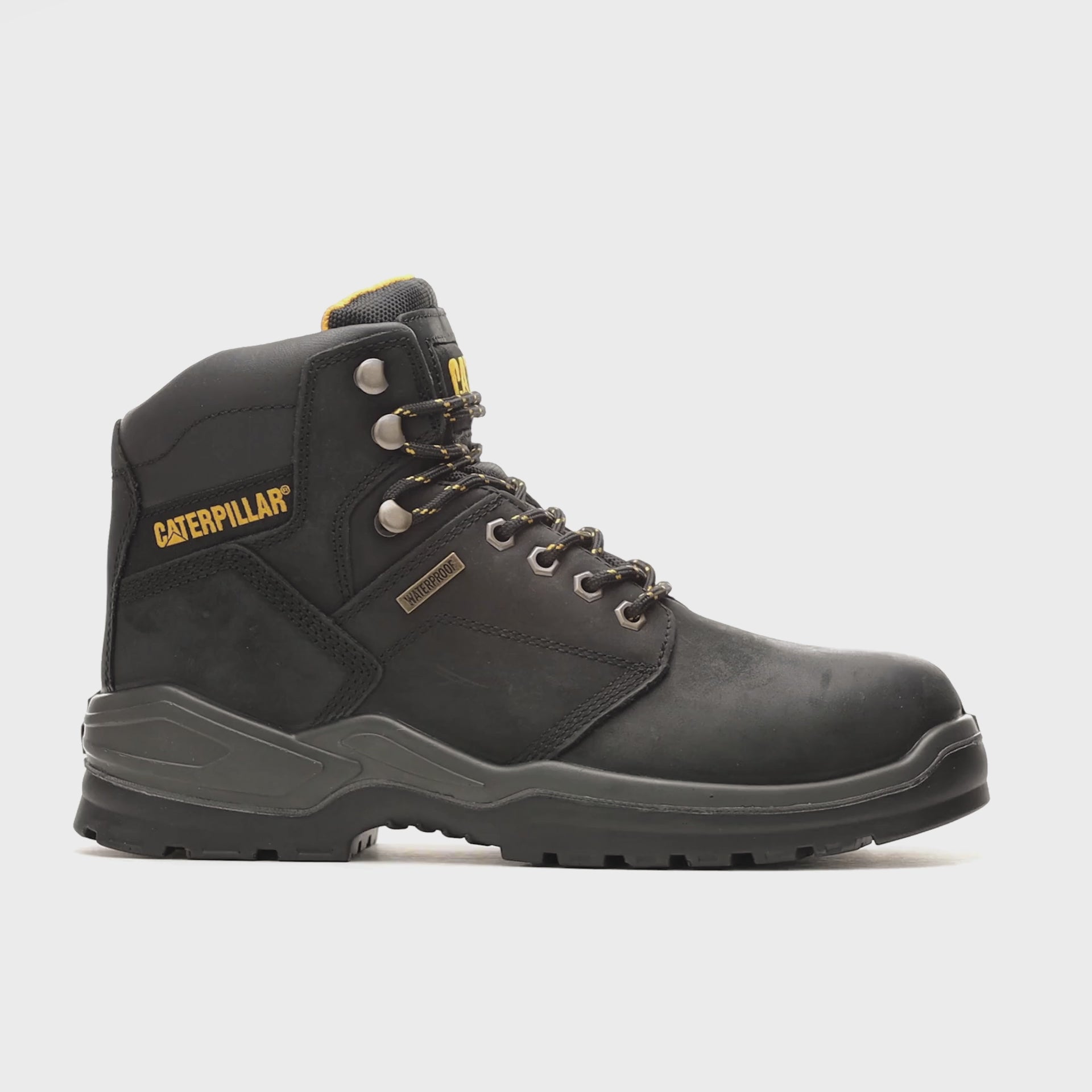 CAT Men's Striver 6" Waterproof Steel Toe Work Boot Work Boots CAT