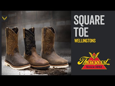 Thorogood Men's American Heritage 11" Waterproof Steel Toe Western Boot Western Boots Thorogood