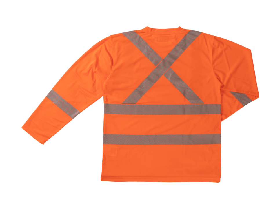 Tough Duck Class 1 Long Sleeve Safety T-Shirt - Work World - Workwear, Work Boots, Safety Gear