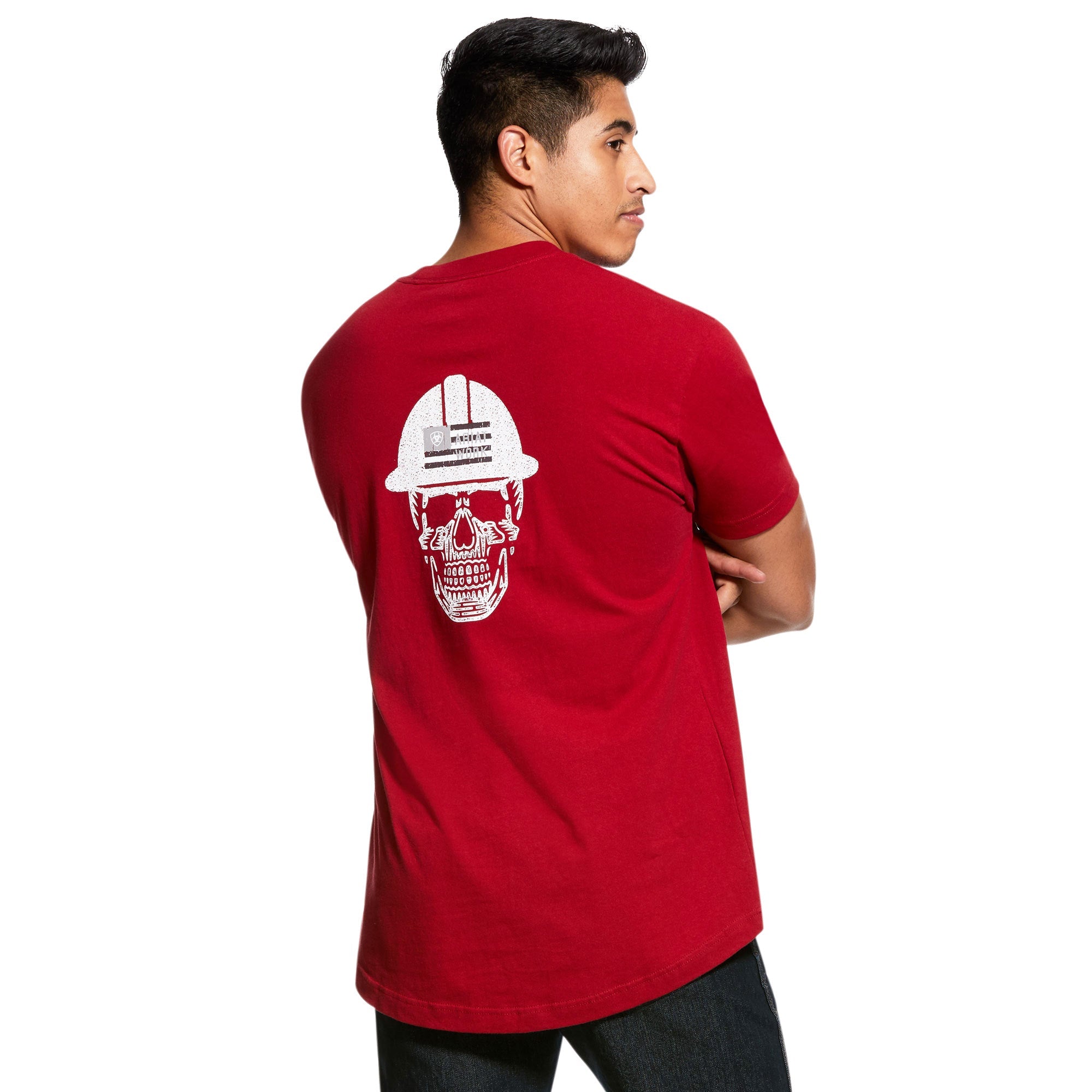 Ariat Men's Rebar CottonStrong Roughneck Graphic T-Shirt - Work World - Workwear, Work Boots, Safety Gear