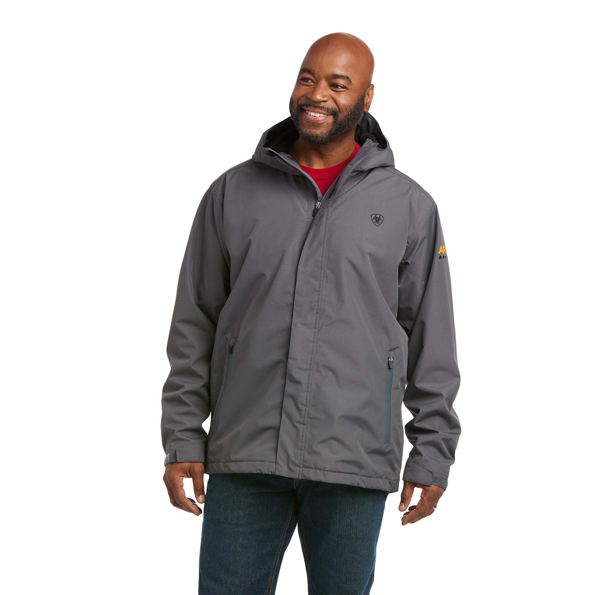 Ariat Men's Rebar Stormshell Waterproof Jacket - Work World - Workwear, Work Boots, Safety Gear