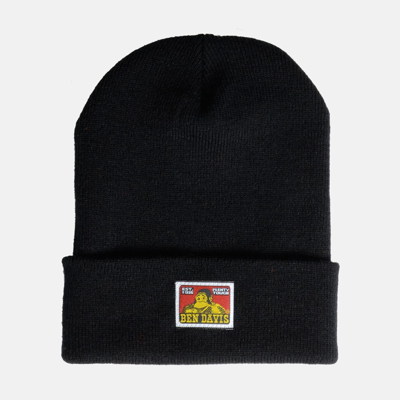 Ben Davis Logo Beanie Cap_Black - Work World - Workwear, Work Boots, Safety Gear